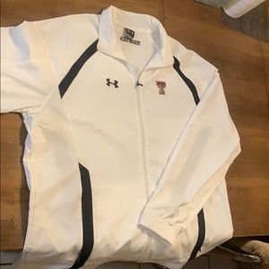 Under Armour Texas Tech Zip Up Sweatshirt XL
